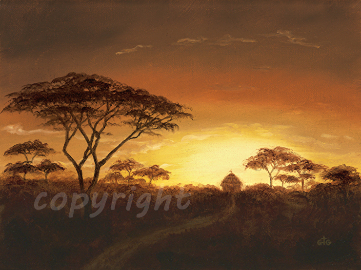 ETHIOPIAN SUNSET