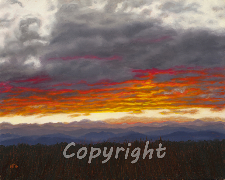 Sunset Over the Front Range 2