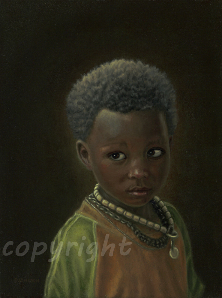 YOUNG BOY FROM THE BERYLE TRIBE