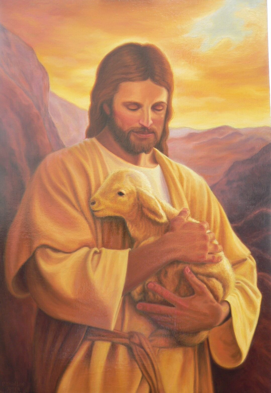 Jesus and the Lamb