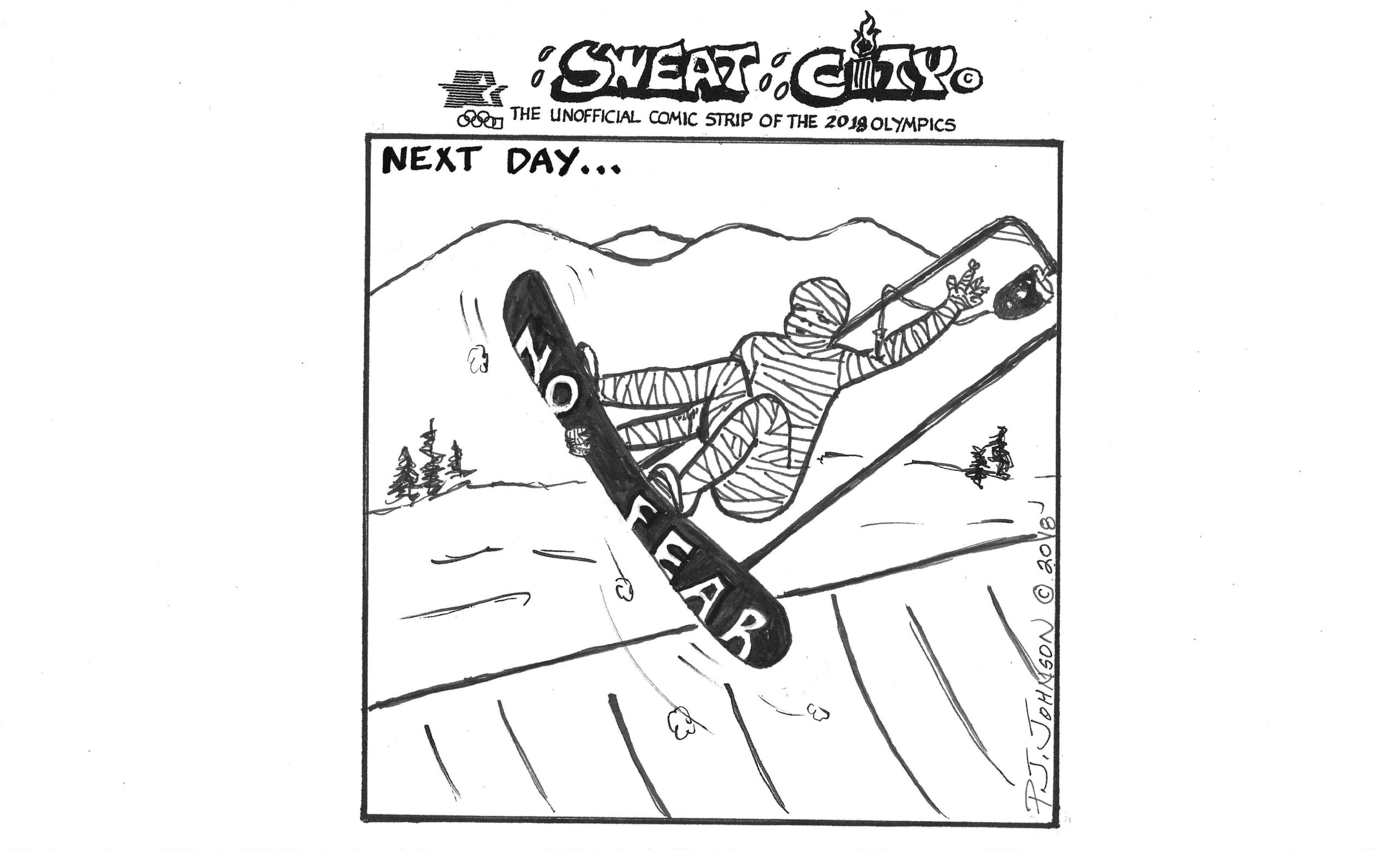 olympic snow board