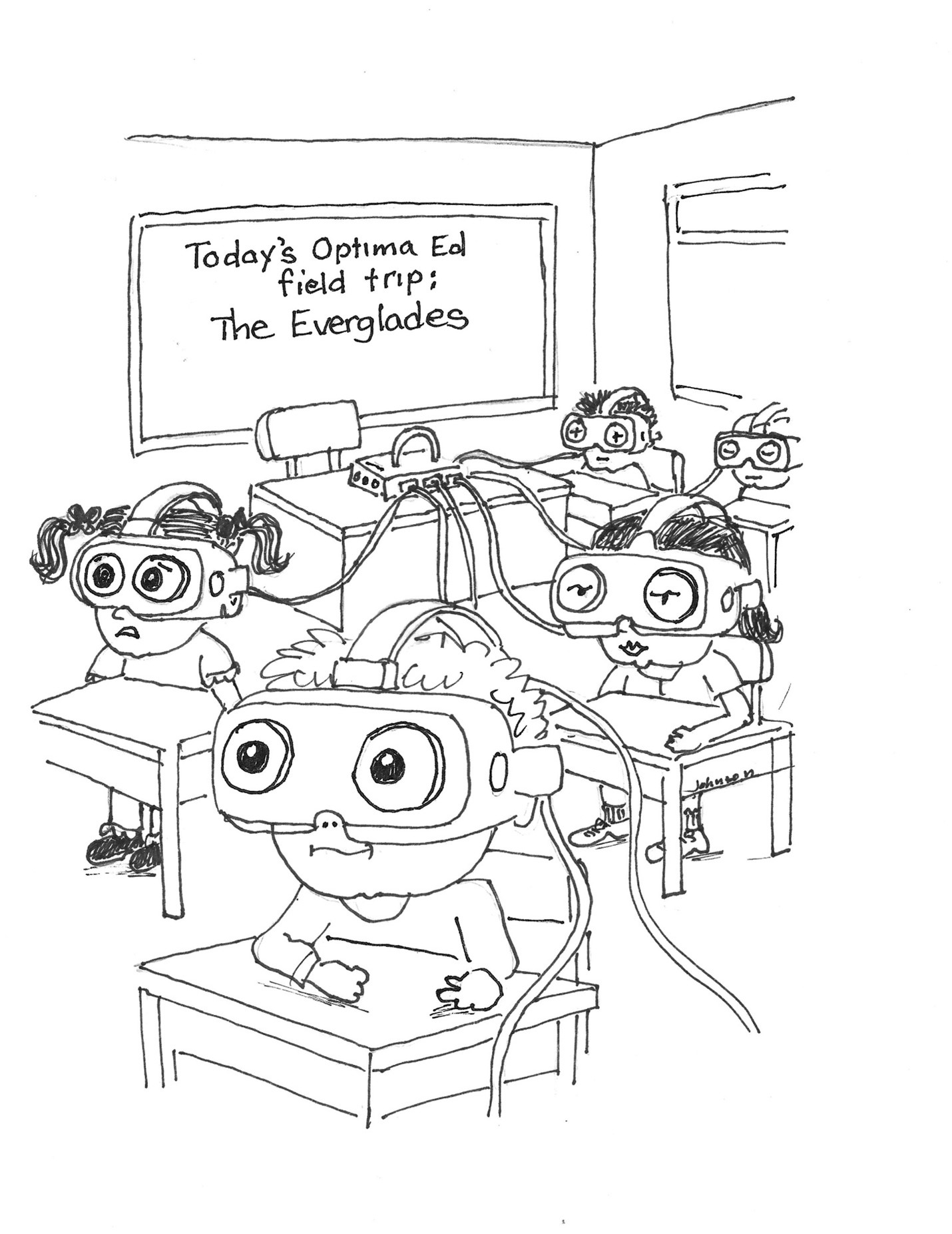 virtual reality classroom